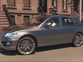 No more cash #1: Johannes fell on Tris and his dick slipped out