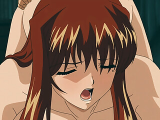 Girl with Red Hair and huge quick