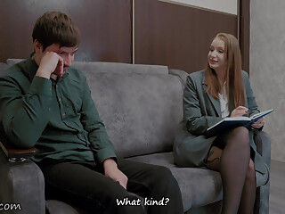 Doctor, I Can't Get Hard! Sexologist Fucked Me And I Cum Inside Her! Surprise Creampie!