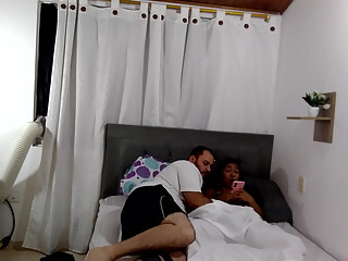 My girlfriend asks me for sex and I lick her pussy.