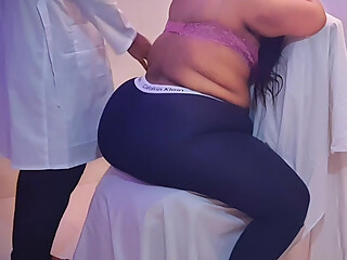 Stepson Help me to Massage my Pain Body Then He Touch My Boobs & Fuck Me Behind massaging my figure